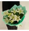 Букет из лилий «Белое созвездие»