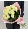 Снежное утро в лесу