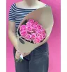 15 Розовых роз